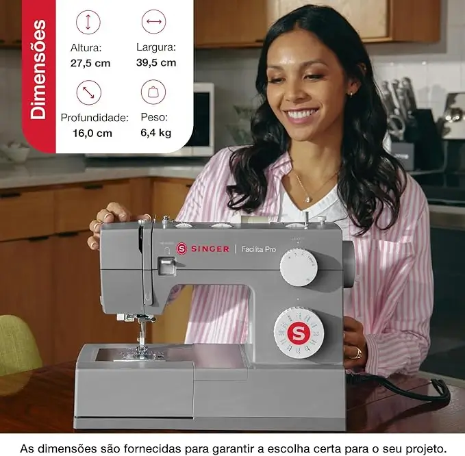 Máquina de costura Singer Facilita Pro 4423